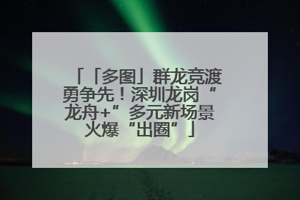 「多图」群龙竞渡勇争先！深圳龙岗“龙舟+”多元新场景火爆“出圈”