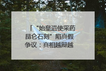 “始皇遣使采药昆仑石刻”陷真假争议：真相越辩越明｜新京报专栏