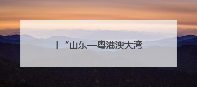 “山东—粤港澳大湾区”博士后交流洽谈活动在港澳成功举办
