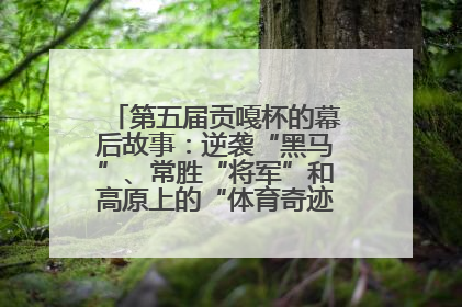 第五届贡嘎杯的幕后故事：逆袭“黑马”、常胜“将军”和高原上的“体育奇迹”丨微纪录