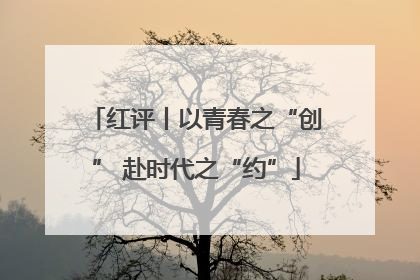 红评丨以青春之“创” 赴时代之“约”