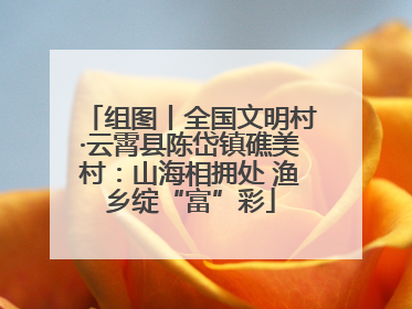 组图丨全国文明村·云霄县陈岱镇礁美村：山海相拥处 渔乡绽“富”彩