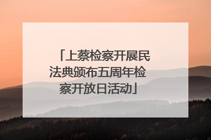 上蔡检察开展民法典颁布五周年检察开放日活动