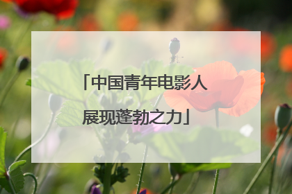 中国青年电影人展现蓬勃之力
