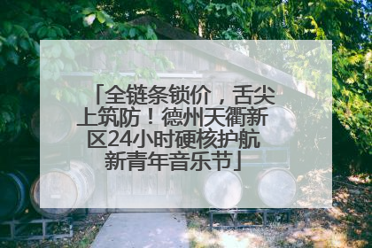 全链条锁价，舌尖上筑防！德州天衢新区24小时硬核护航新青年音乐节