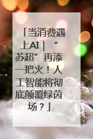 当消费遇上AI｜“苏超”再添一把火！人工智能将彻底颠覆绿茵场？