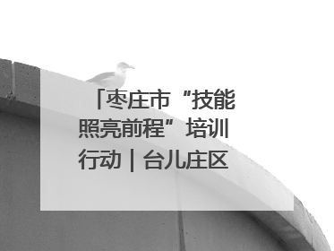 枣庄市“技能照亮前程”培训行动｜台儿庄区开展康养类技能进校园活动