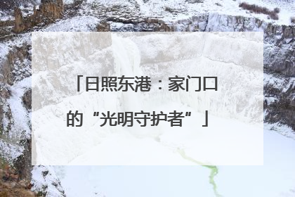 日照东港：家门口的“光明守护者”