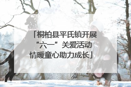 桐柏县平氏镇开展“六一”关爱活动 情暖童心助力成长