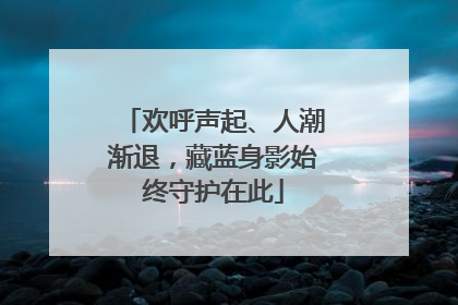 欢呼声起、人潮渐退，藏蓝身影始终守护在此