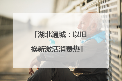 湖北通城：以旧换新激活消费热