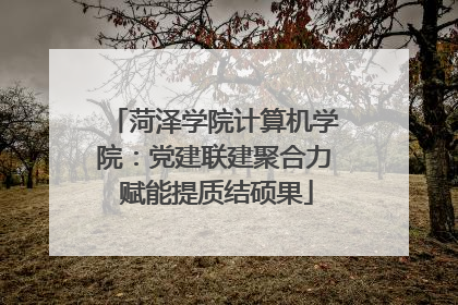 菏泽学院计算机学院：党建联建聚合力 赋能提质结硕果