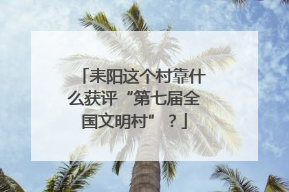 耒阳这个村靠什么获评“第七届全国文明村”？