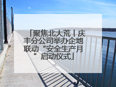 聚焦北大荒丨庆丰分公司举办企地联动“安全生产月”启动仪式