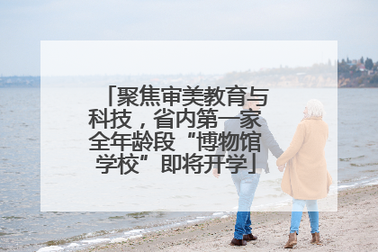 聚焦审美教育与科技，省内第一家全年龄段“博物馆学校”即将开学