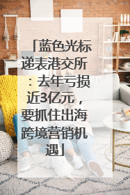 蓝色光标递表港交所：去年亏损近3亿元，要抓住出海跨境营销机遇