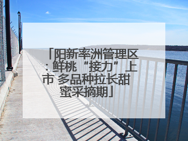 阳新率洲管理区：鲜桃“接力”上市 多品种拉长甜蜜采摘期