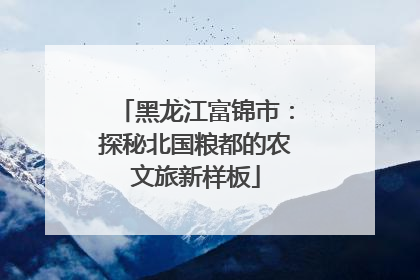黑龙江富锦市：探秘北国粮都的农文旅新样板