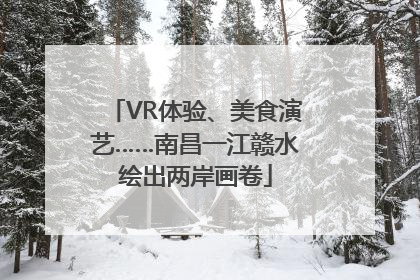 VR体验、美食演艺……南昌一江赣水绘出两岸画卷